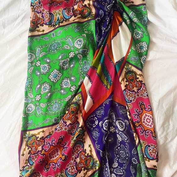 SHEIN Multicolor Paisley Swim Sarong - Picture 1 of 3